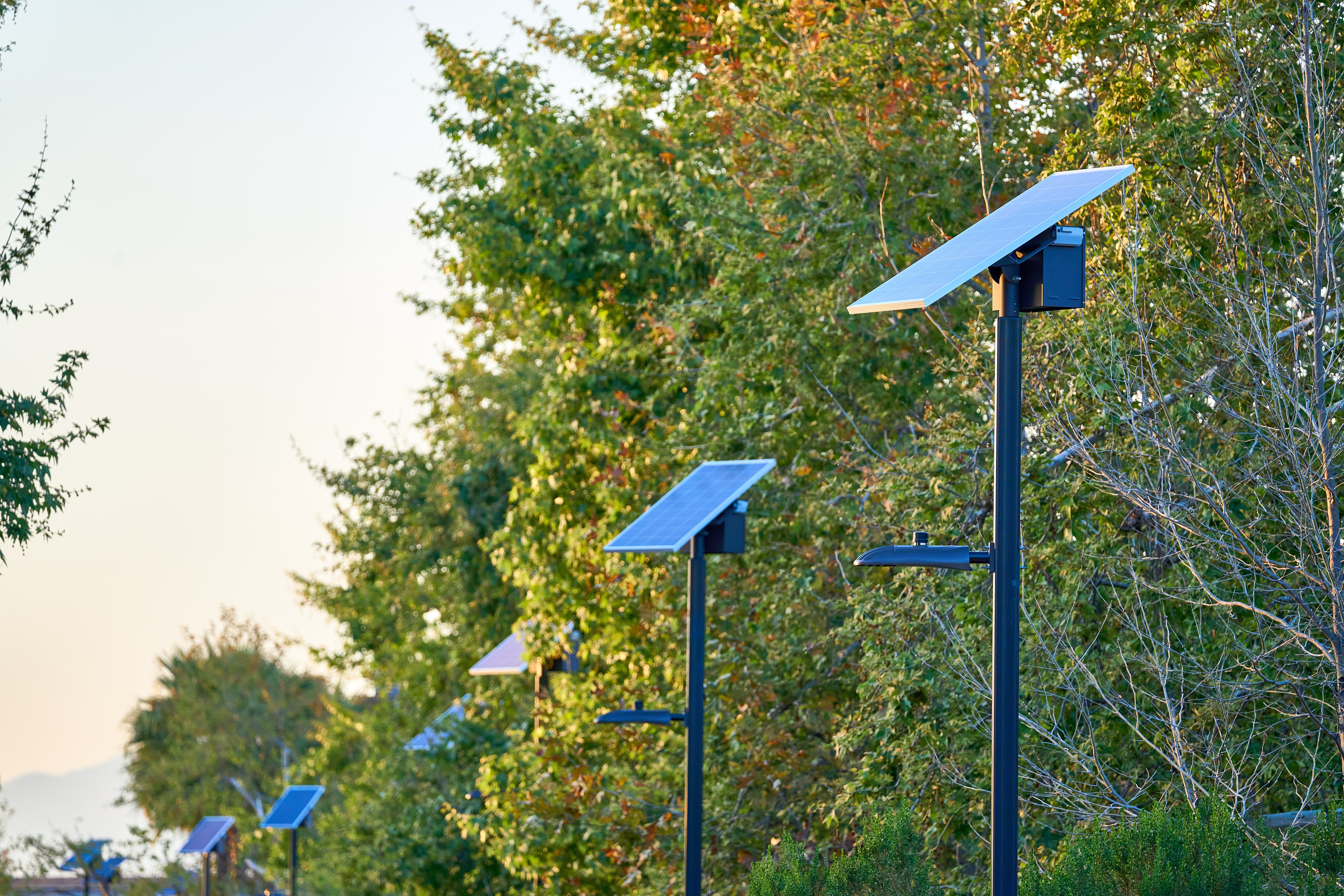 Lampadaires solaires : une solution écologique de bout en bout grâce au  recyclage